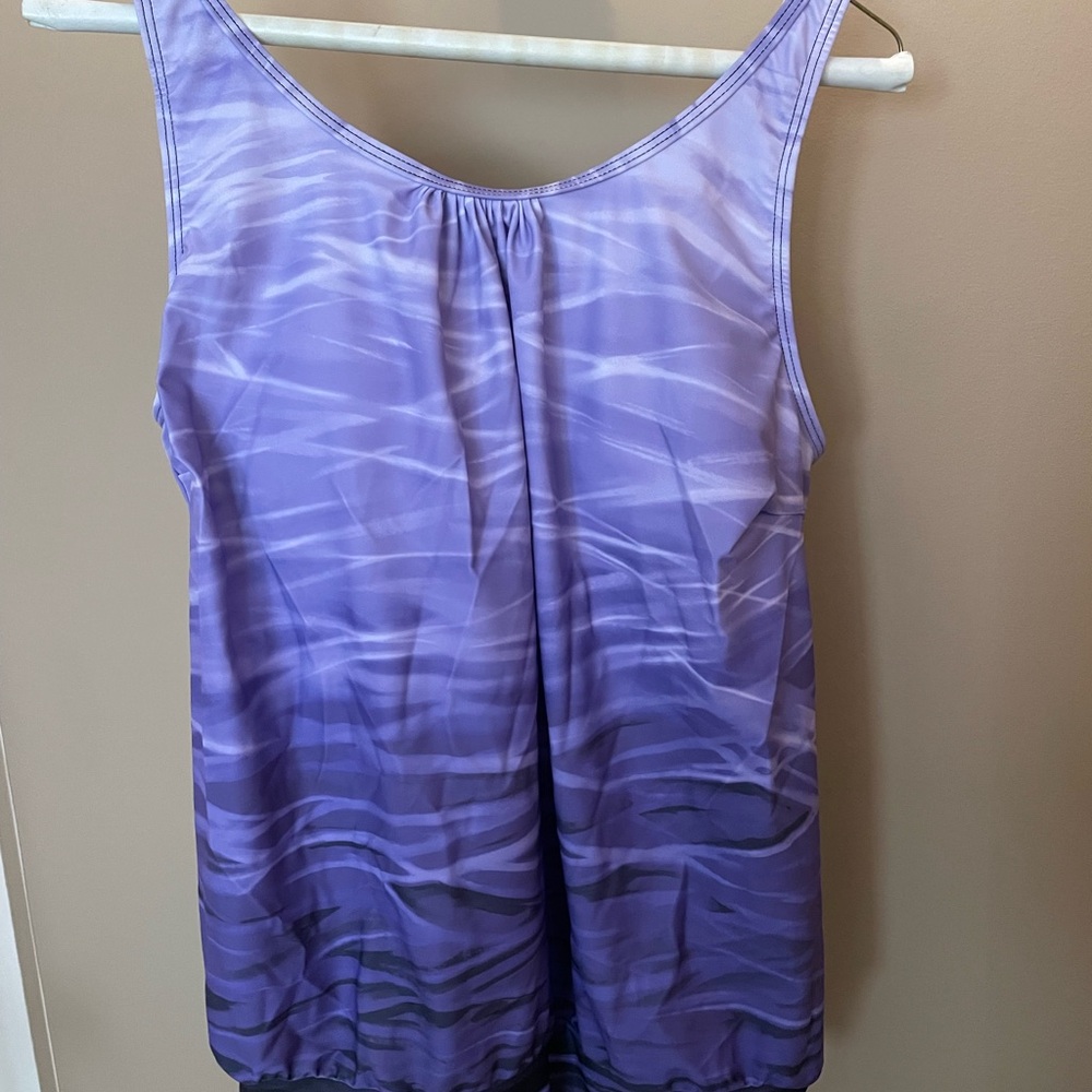 Purple Swimsuit Top NWOT